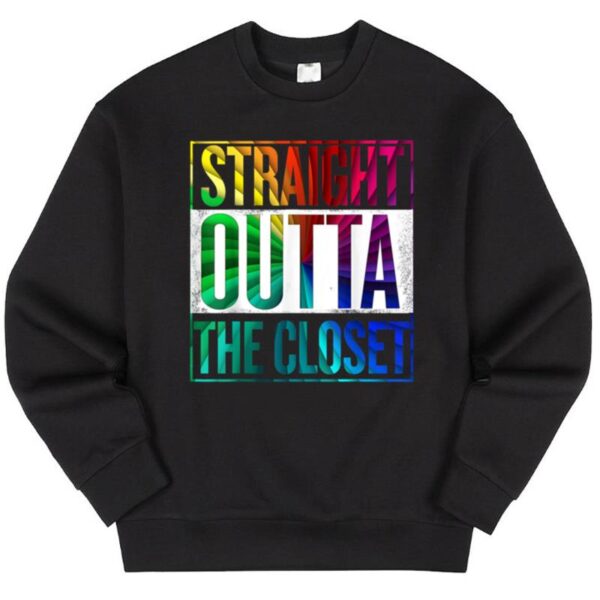 Maroutee Straight Outta The Closet LGBT Sweater