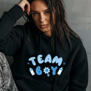 Maroutee Team Boy Baby Gender Hoodie