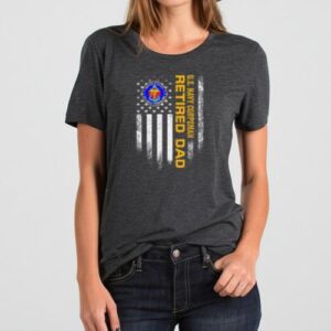 Maroutee US Navy Retired Veteran Corpsman Dad T-Shirt