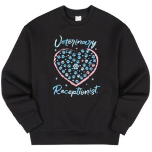 Maroutee Veterinary Receptionist Medicine Vet Technician Sweater