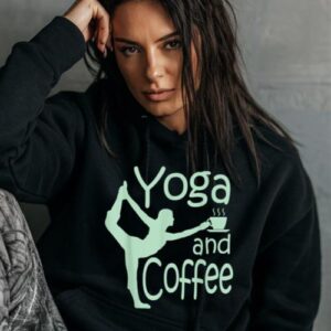 Maroutee Yoga And Coffee Hoodie